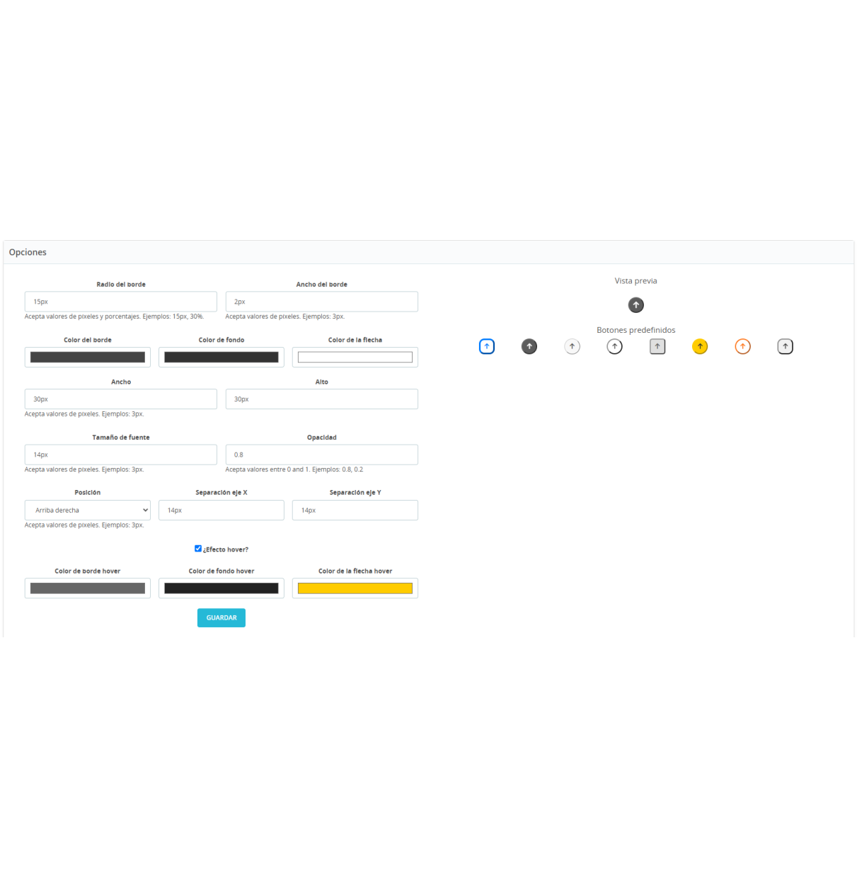 Prestashop Addon - Swipe to Top