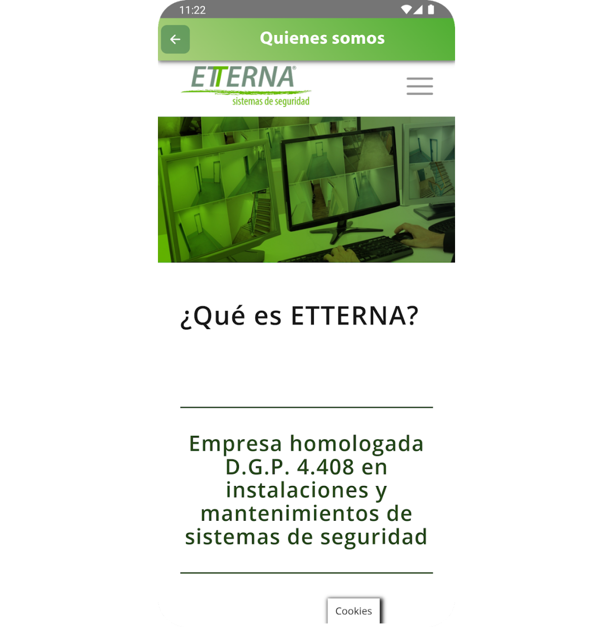 APP - Empresa de seguridad - Clearis