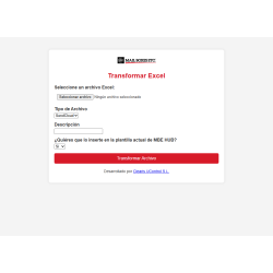 MBECONVERTER -  Reformateador de ficheros de orígenes no compatibles