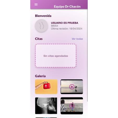 APP - Gestión de citas y resultados para clínicas