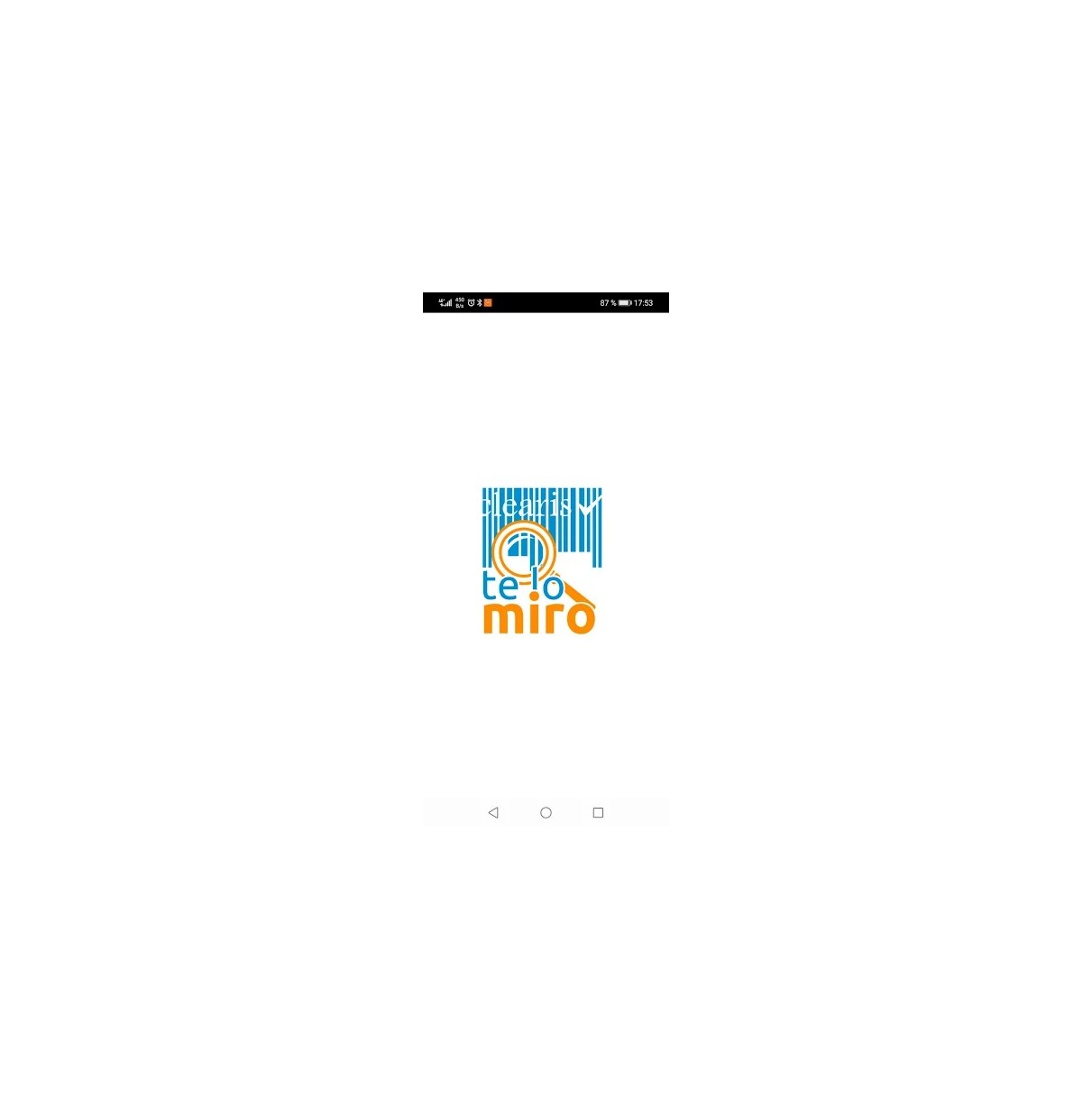 APP - Lectura de códigos de barra (Te lo miro)