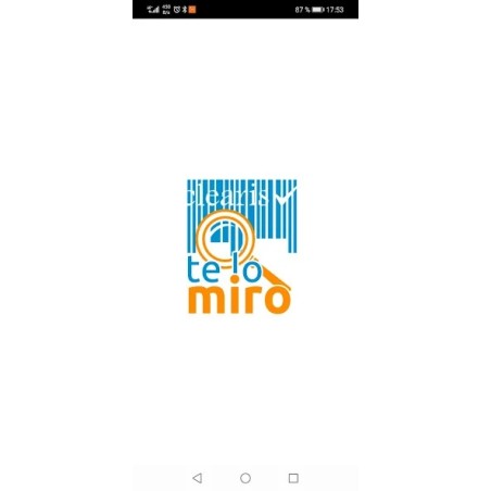APP - Lectura de códigos de barra (Te lo miro)