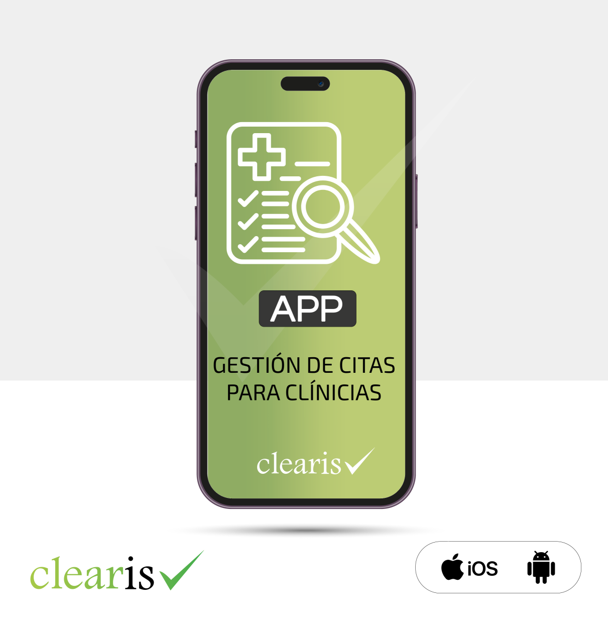 Application mobile (APP) - Gestion des rendez-vous et des résultats pour les cliniques