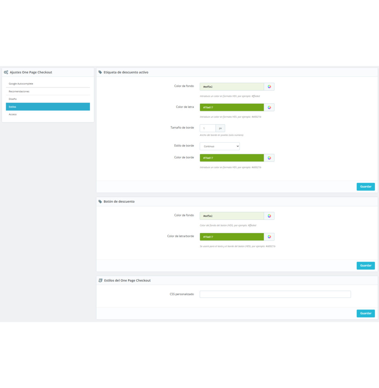 One Page Checkout - Checkout rápido para PrestaShop