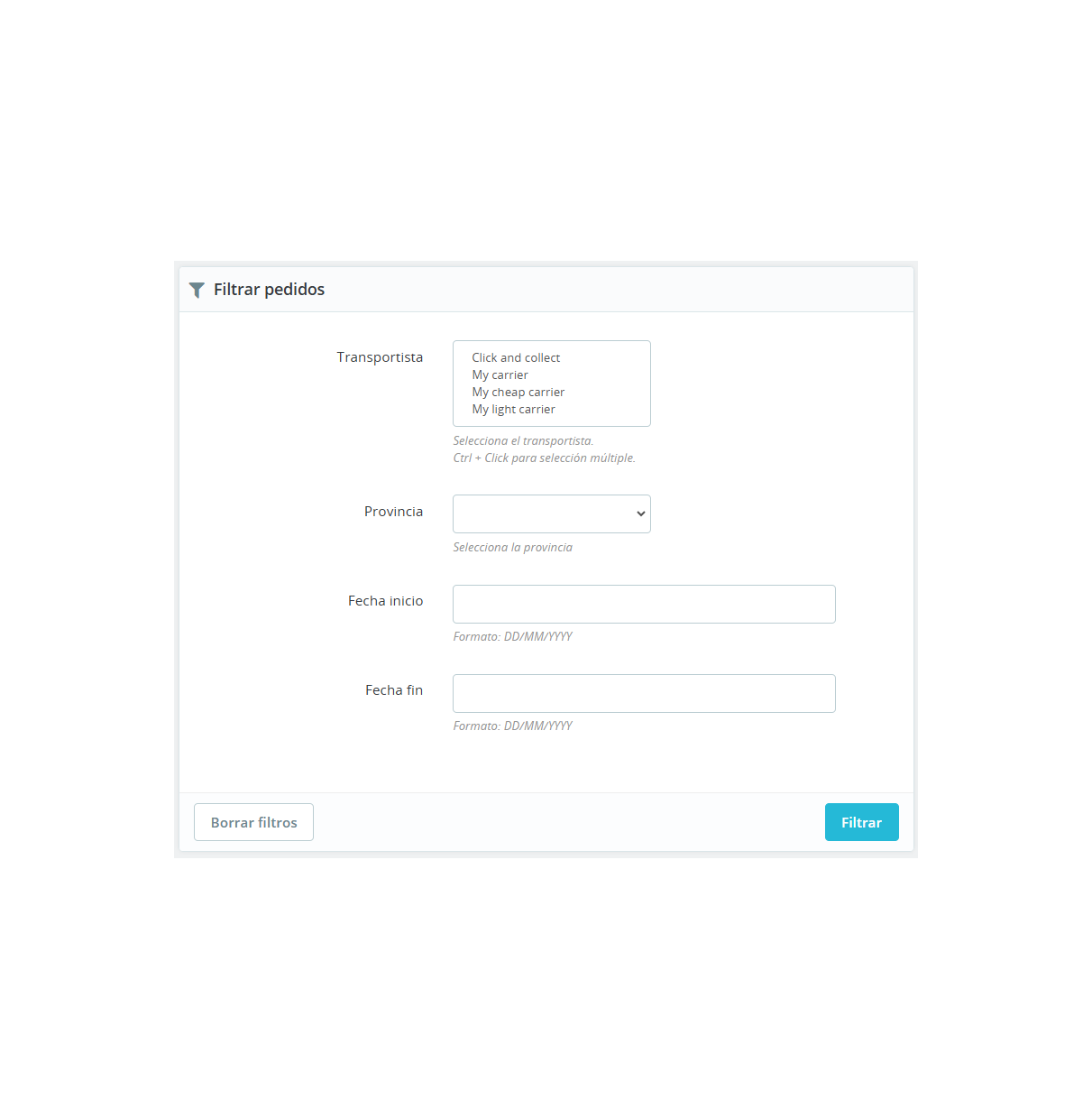 Prestashop Addon - Shipping Analyze and optimize